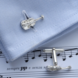 Violin Cufflinks