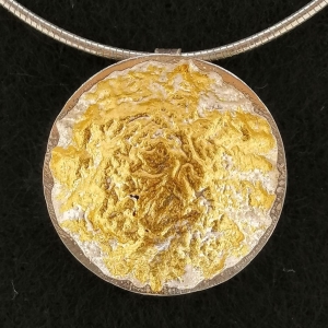 Lunar Gold Pendant Large Lunar Gold Pendant Large